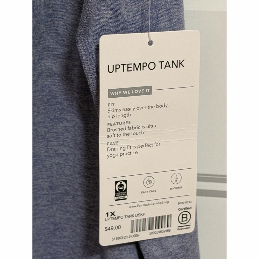 Athleta Women's Blue/Purple Tank Top NWT SZ XL and 1X - Picture 7 of 13